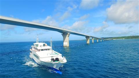 海中展望型レストラン船「モンブラン」に乗船♪ ※2